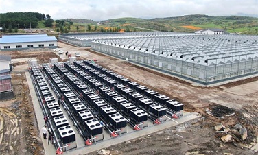 助力綠色農(nóng)業(yè)發(fā)展！貴州3萬平蔬菜大棚建設(shè)碧淶空氣能采暖工程